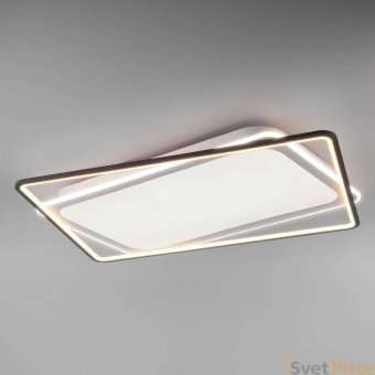 Потолочный светодиодный светильник Eurosvet Shift 90157/2 белый