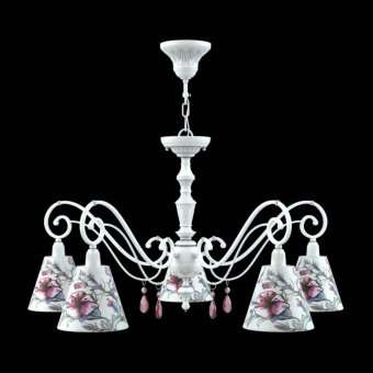 Подвесная люстра Lamp4you Classic E3-05-WM-LMP-O-13-CRL-E3-05-PK-DN
