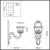 Бра Odeon Light Giovanni 4000/1W