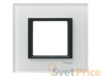 Рамка 1-постовая Schneider Electric Unica Class MGU68.002.7C2