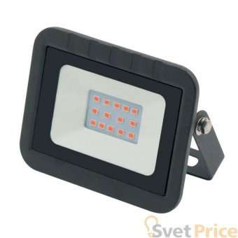 Прожектор светодиодный (UL-00002559) Volpe 10W ULF-Q511 10W/Red IP65 220-240В Black