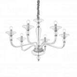 Подвесная люстра Ideal Lux Danieli SP6 Trasparente
