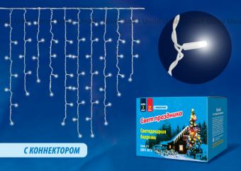 Бахрома светодиодная уличная 300см белая (UL-00001367) ULD-B3010-200/SWK White IP67