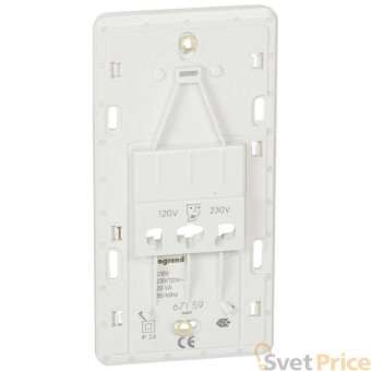 Розетка Legrand Celiane для электробритвы 067159