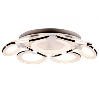 Потолочный светодиодный светильник IDLamp Arien 400/9PF-LEDWhitechrome