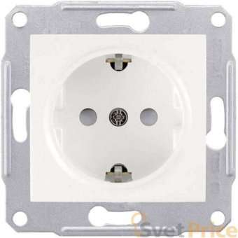Розетка Schneider Electric Sedna с/з со шторками 16A 250V SDN3000121