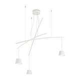Подвесная люстра Ideal Lux Fish SP3 Bianco