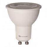 Лампа светодиодная GU10 8,5W 4000K полусфера прозрачная LH-MR16-8.5/GU10/840/38D L287