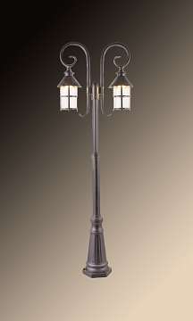 Садово-парковый светильник Arte Lamp Prague A1467PA-2RI