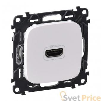 Розетка HDMI Legrand Valena Allure белая 754715