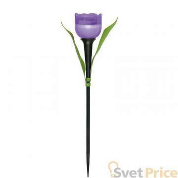Светильник на солнечных батареях (UL-00004278) Uniel Promo USL-C-453/PT305 Purple Tulip