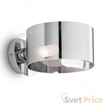 Настенный светильник Ideal Lux Anello AP1 Cromo