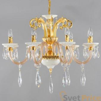 Потолочная люстра Elvan E1831007-8 SS-P WT