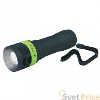 Ручной светодиодный фонарь Uniel (09162) от батареек 121х35 60 лм S-LD039-C Black