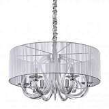 Подвесная люстра Ideal Lux Swan SP6 Argento