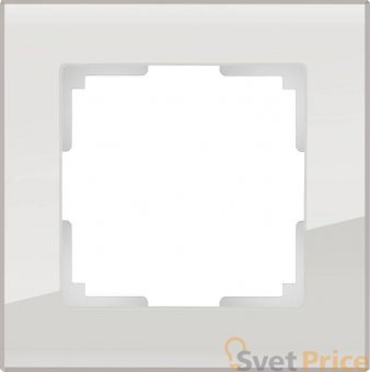 Рамка Favorit на 1 пост дымчатый WL01-Frame-01 4690389061301