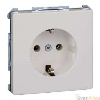 Розетка Schneider Electric Merten Antique/Artec с/з без шторок MTN2301-4019