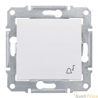 Выключатель кнопочный Звонок Schneider Electric Sedna 10A 250V SDN0800121