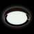 Потолочный светодиодный светильник Ambrella light Orbital Crystal Sand FS1212 WH/CH 64W+23W D500