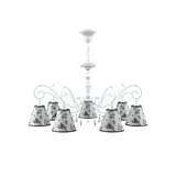 Подвесная люстра Lamp4you Classic E3-07-WM-LMP-O-8-CRL-E3-07-TR-DN