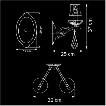 Бра Osgona Inatti 718623