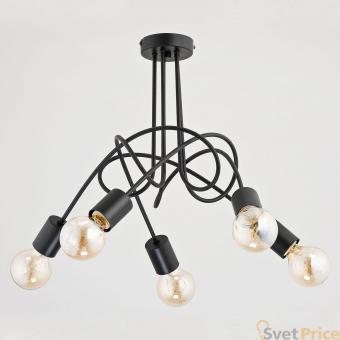 Потолочная люстра Alfa Tango Black 23175