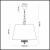 Подвесная люстра Odeon Light Meisa 2771/3A страна Италия Подвесная люстра Odeon Light Meisa 2771/3A