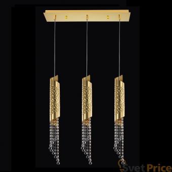 Подвесной светильник Crystal Lux Credo L600-3 Gold