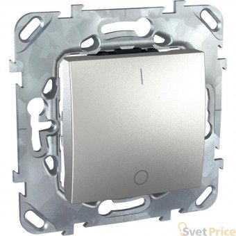 Выключатель одноклавишный 2P Schneider Electric Unica 16A 250V MGU5.262.30ZD