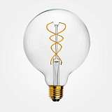 Лампа светодиодная E27 5W шар прозрачный 056-946