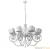 Подвесная люстра Crystal Lux Elena White SP8 страна Испания Подвесная люстра Crystal Lux Elena White SP8