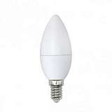 Лампа светодиодная (UL-00001069) E14 6W 6000K свеча матовая LED-C37-6W/DW/E14/FR/O