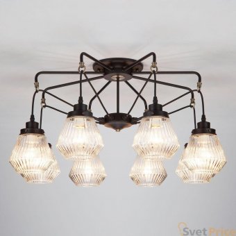 Потолочная люстра Eurosvet Fregata 70078/8 черный