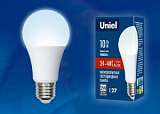 Лампа светодиодная (UL-00002382) E27 10W 4000K груша матовая LED-A60-10W/NW/E27/FR/24-48V