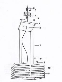 Подвесной светильник Odeon Light Kote 2198/4