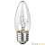 Лампа накаливания ЭРА E27 60W 2700K прозрачная ДС 60-230-E27-CL