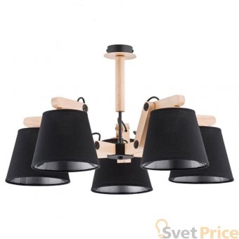 Потолочная люстра Alfa Joga Black 22715