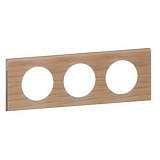 Рамка 3-постовая Legrand Celiane беленый дуб 069053