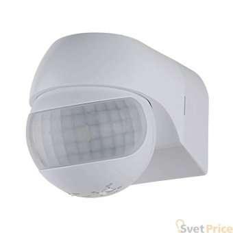Датчик движения Elektrostandard SNS-M-10 12m 1,8-2,5m 800W IP44 180 белый 4690389126697