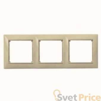 Рамка 3-постовая Legrand Valena слоновая кость 774353