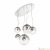 Подвесная люстра Ideal Lux Mapa Fade SP5 страна Италия Подвесная люстра Ideal Lux Mapa Fade SP5