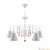 Подвесная люстра Lamp4you Provence E4-05-WM-LMP-O-17-CRL-E4-05-PK-DN страна Германия Подвесная люстра Lamp4you Provence E4-05-WM-LMP-O-17-CRL-E4-05-PK-DN