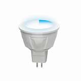 Лампа светодиодная (UL-00000695) GU5.3 5W 4500K полусфера матоваяLED-JCDR-5W/NW/GU5.3/FR/DIM PLP01WH