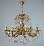 Подвесная люстра Ambiente Alicante 8888/8 AB Tear drop