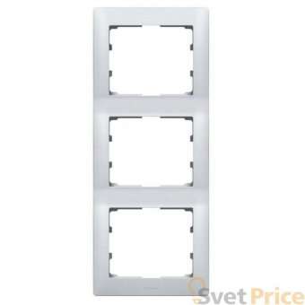 Рамка 3-постовая Legrand Galea Life алюминий 771307