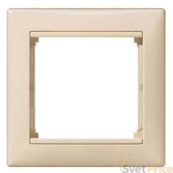 Рамка 1-постовая Legrand Valena слоновая кость 774351