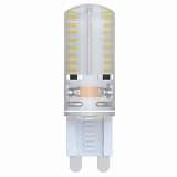Лампа светодиодная (10030) G9 2,5W 3000K капсульная прозрачная LED-JCD-2,5W/WW/G9/CL/S