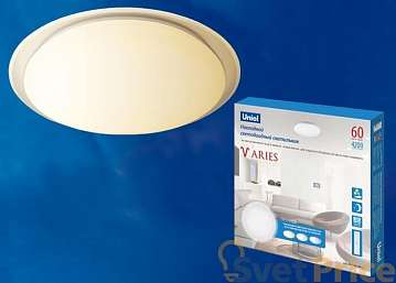 Потолочный светодиодный светильник (UL-00003341) Uniel ULI-D213 60W/SW/55 Aries