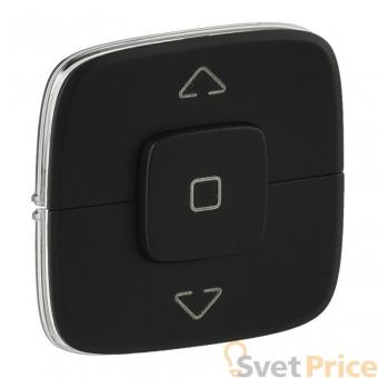 Лицевая панель Legrand Valena Allure выключателя жалюзи антрацит 755148