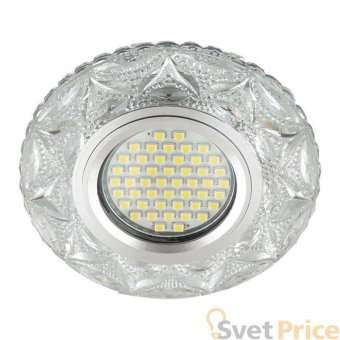 Встраиваемый светильник Fametto Luciole DLS-L149 Gu5.3 Glassy/Clear